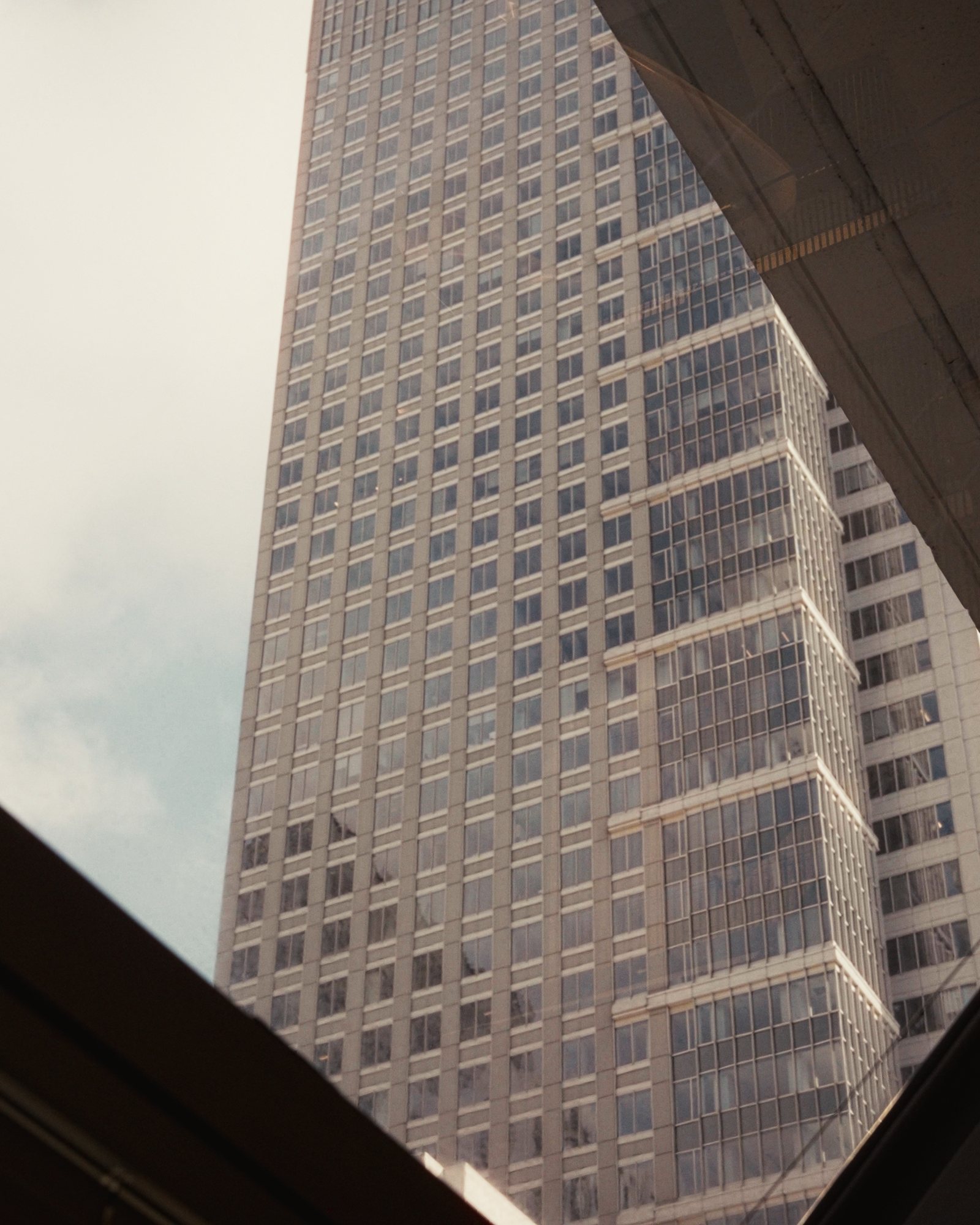 A Loop tower seen from the street